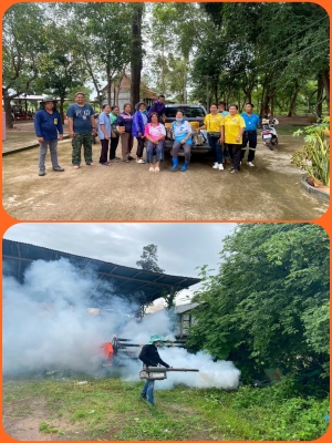 งานสาธารณสุขและสิ่งแวดล้อม สำนักปลัดเทศบาล เทศบาลตำบลหนองไผ่ ได้ดำเนินกิจกรรมป้องกันและรณรงค์ควบคุมโรคไข้เลือดออก ประจำปีงบประมาณ พ.ศ. 2568